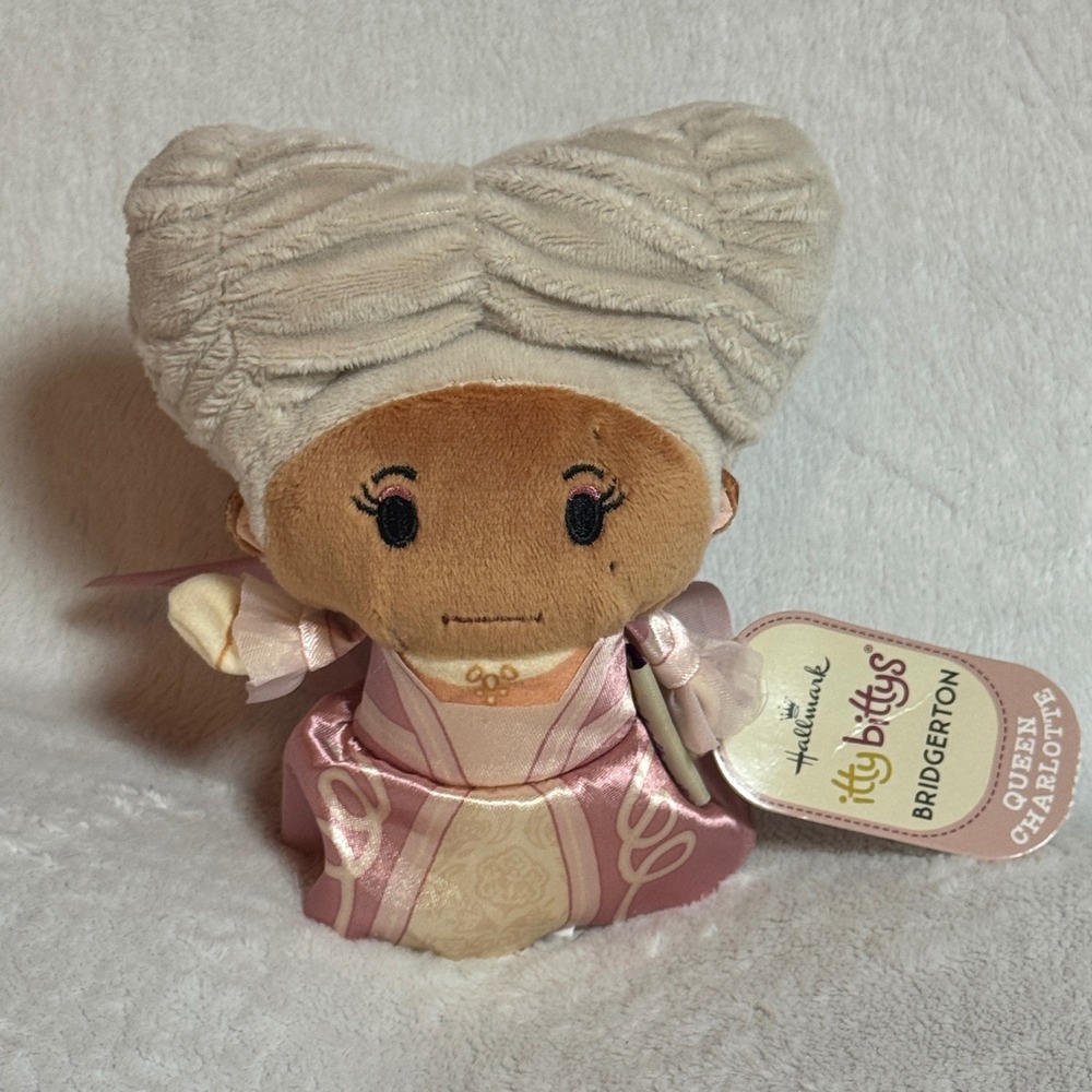 Itty Bittys Bridgerton Queen Charlotte Plush Toy Hallmark - New With Tag